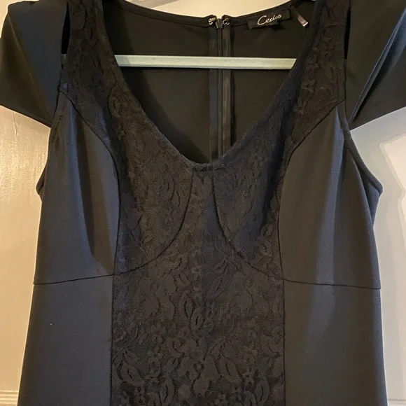 Forever 21 Black Cocktail Dress - Picture 2 of 3